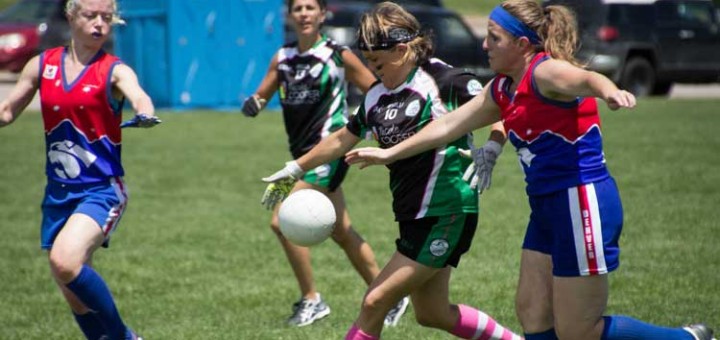 Ladies Gaelic Football at Gaelic Games in Denver 2015 © PS Photography